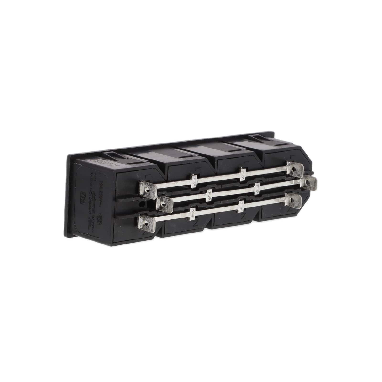 C13-4 TIER-LOCKING OUTLET Schaffner EMC Inc.  Moduli di ingresso alimentazione (PEM)